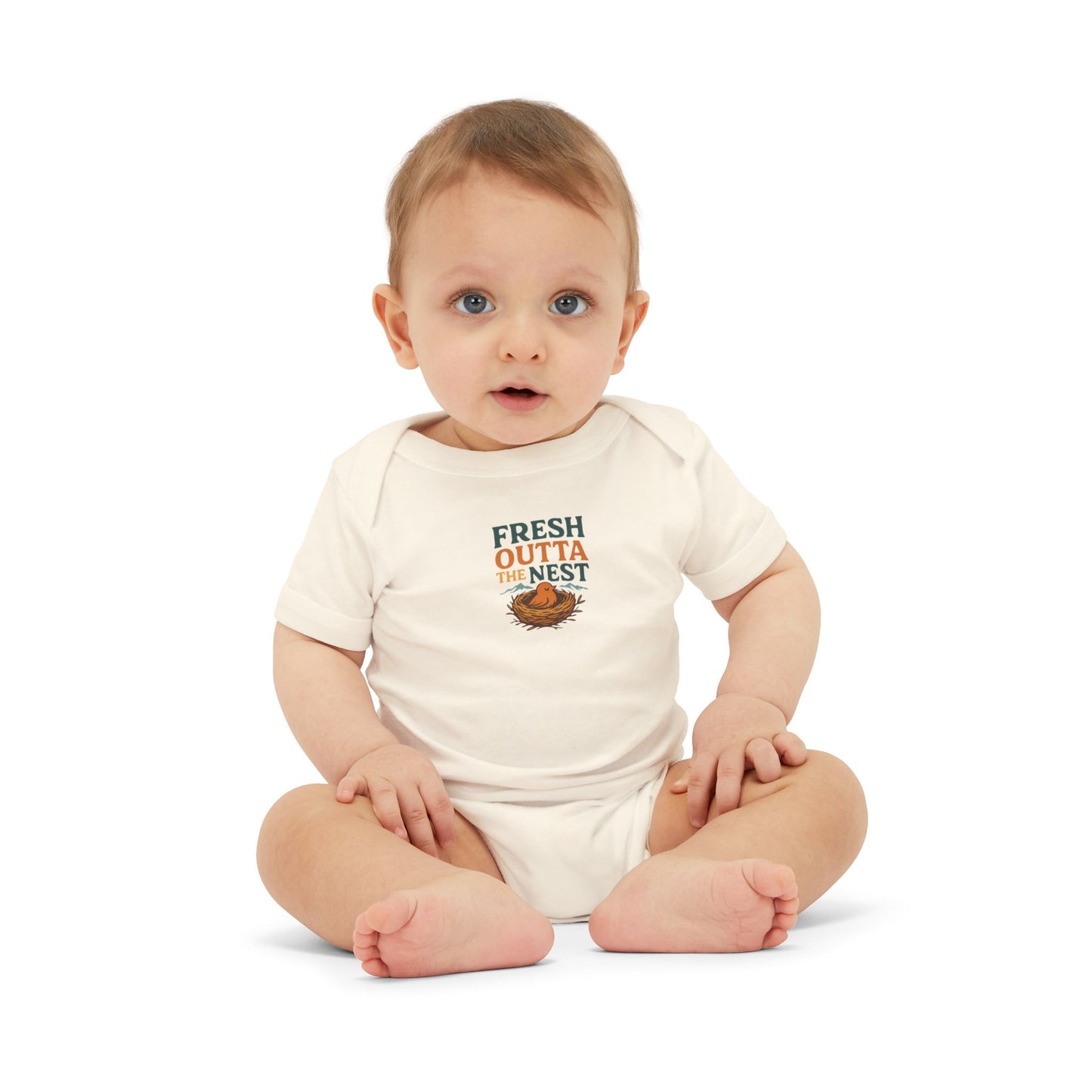 Fresh Outta the Nest Baby Onesie