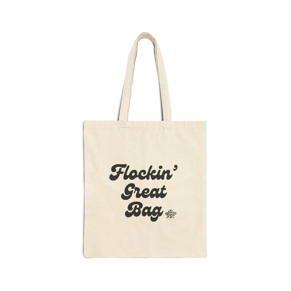 Flockin' Great Farmer's Market Canvas Tote Bag - 3rd Bird Kombucha