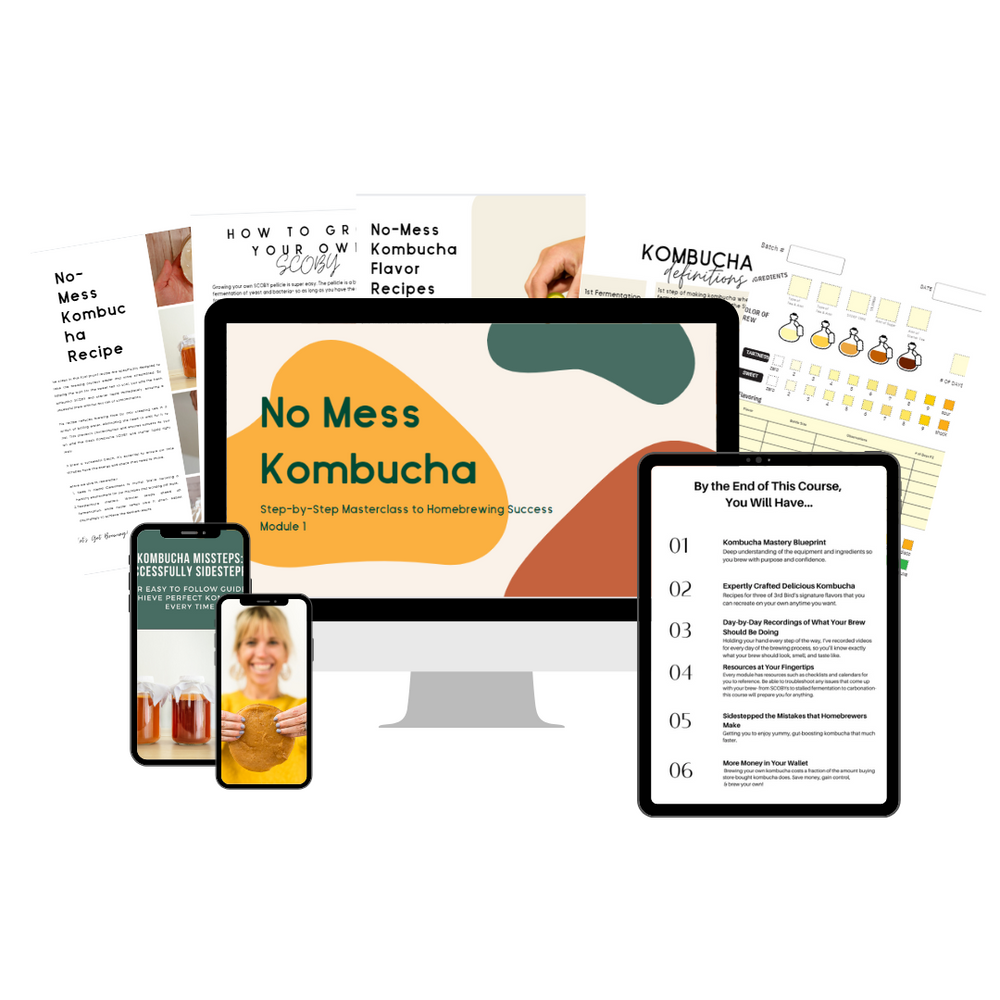 No-Mess Kombucha: A Step-by-Step Masterclass for Homebrewing Success